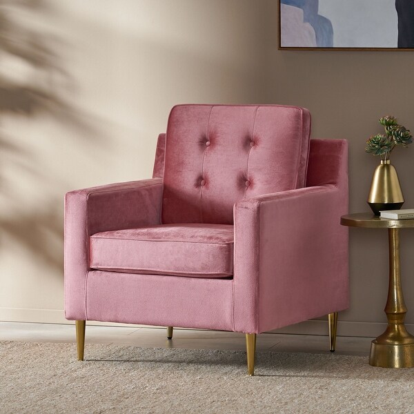 Pink hot sale glam chair