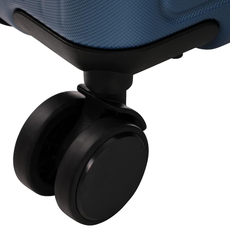 3-Piece, 20, 24, 28-Inch Modern Luggage Sets with Side Hooks and TSA Lock, for Boarding Travel, Dark Blue