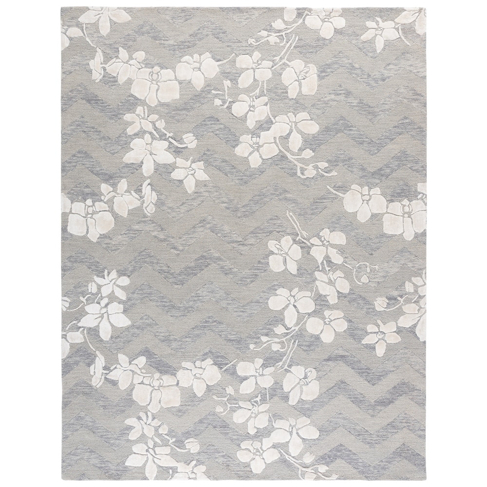 SAFAVIEH Handmade Glamour Barbe Wool Rug