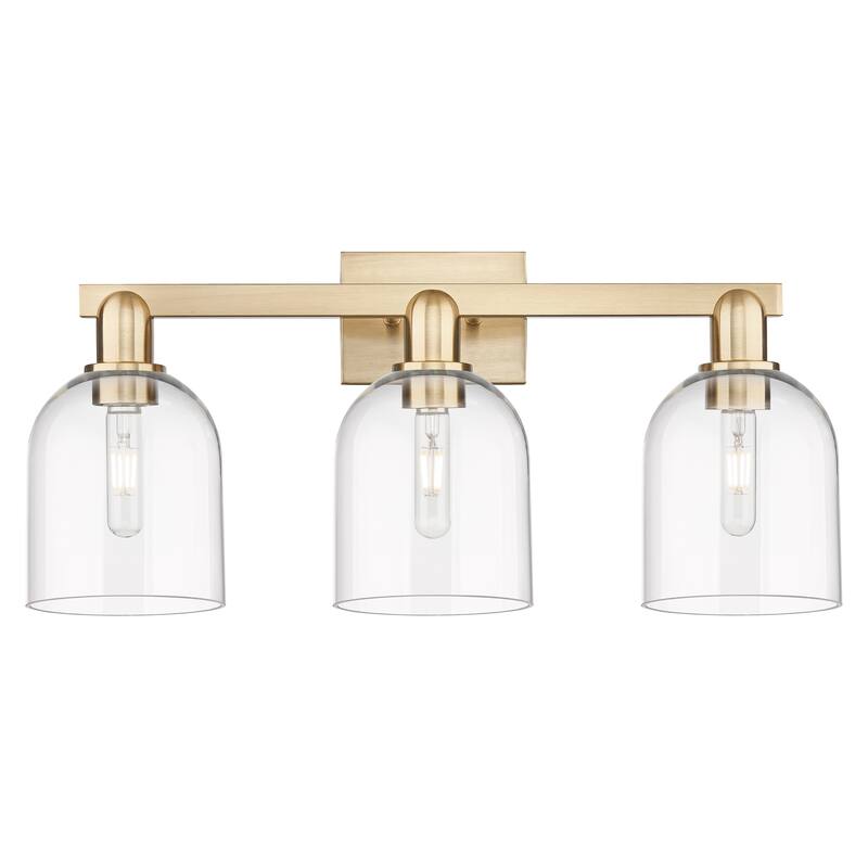 Innovations Lighting Endless Possibilities Arcadia - Bella - 3 Light 25" Bath Vanity Light - Clear/Champagne Bronze