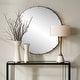 preview thumbnail 2 of 4, Uttermost Pali Industrial Round Mirror - 43.11'' H X 43.11'' W X 2.56'' D