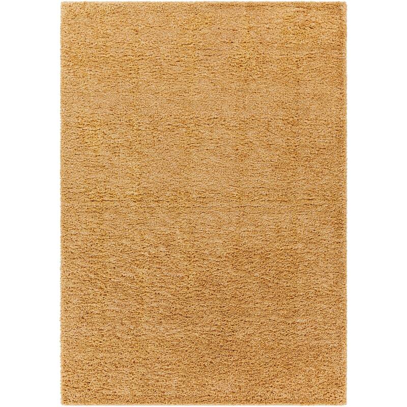 Livabliss Deluxe Shag Minimalist Medallion Area Rug