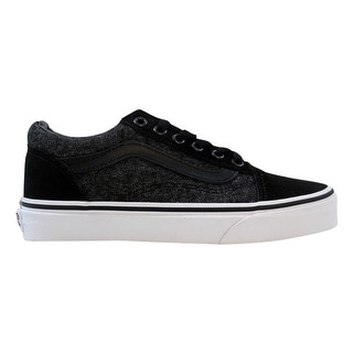 vans old skool black suede