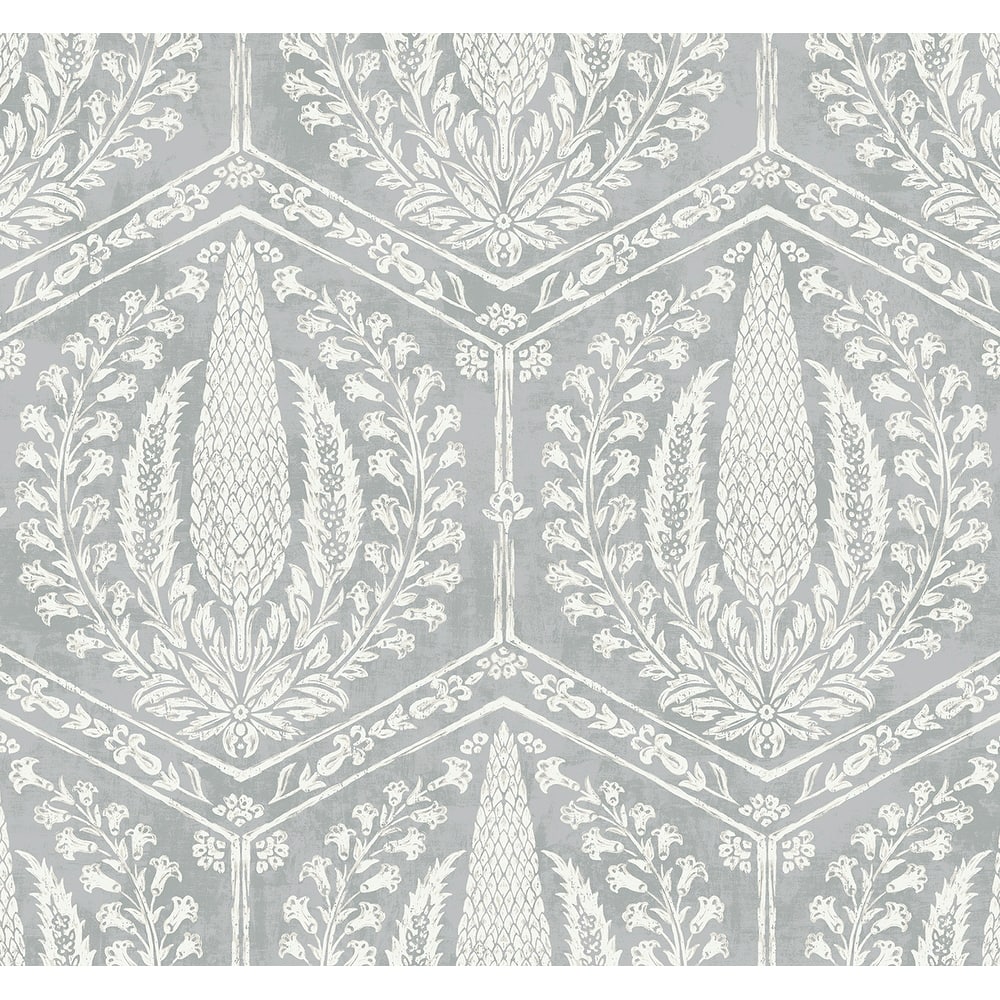 Seabrook Designs Cyrus Harvest Unpasted Wallpaper