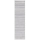 preview thumbnail 16 of 57, SAFAVIEH Handmade Ebony Gentiane Modern Wool Rug 2'3" x 9' Runner - Blue/Grey - Runner