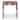 NADAAL STUDIOS Nerida, Square Marble Accent Table - 20 X 20 X 20
