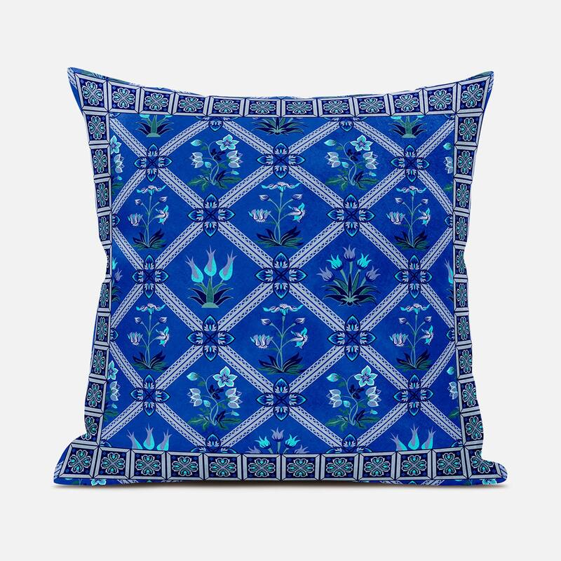 Amrita Sen Mughal Art Indoor Outdoor Pillow - 18" x 18"