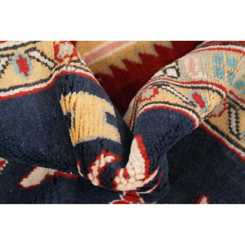 Hand Knotted Oriental 100% Wool Carpet Traditional Medallion Red Heriz (serapi) Area Rug - 11' 9'' X 8' 7''