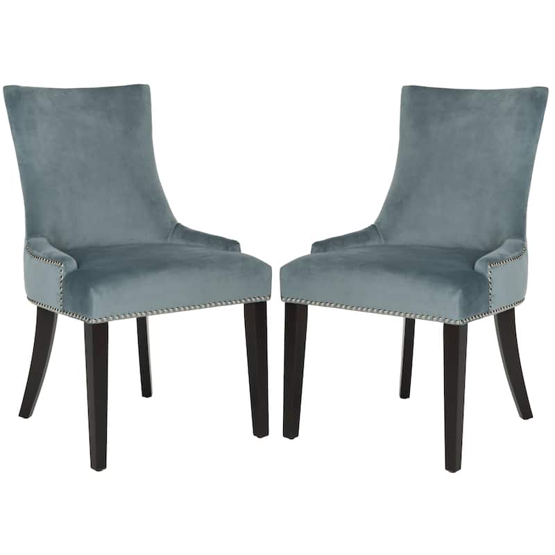 SAFAVIEH Lester Dining Chair (Set of 2) - 24"W x 25"D x 39"H