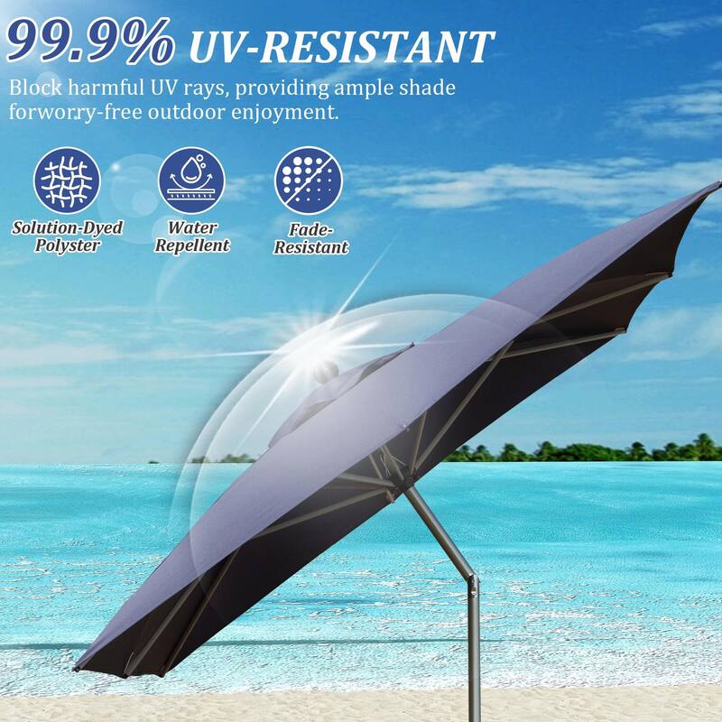 Aluminum Frame Patio Umbrella - Easy Tilt