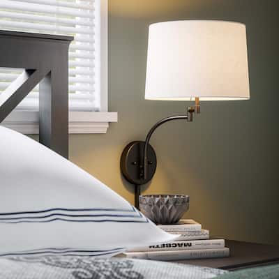 Kenroy Home Seven Swing Arm Wall Sconce - Oil Rubbed Bronze