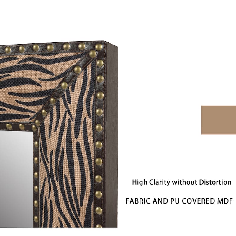 Rectangle Decorative Wall Hanging MDF Framed Mirror