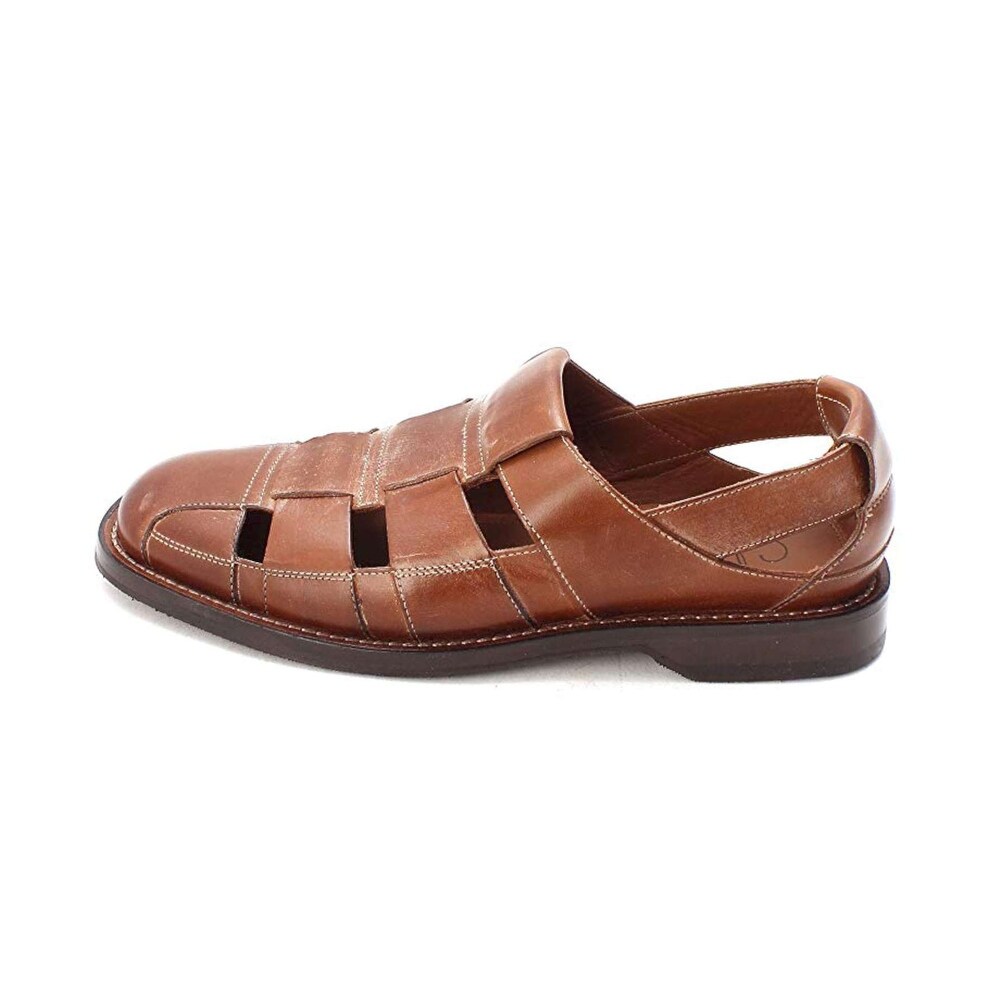 cole haan men's leather sandals