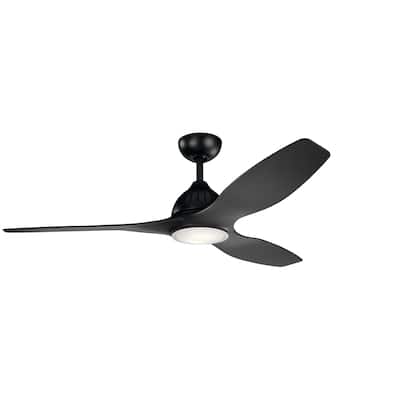 Kichler Jace 60" 3 Blade Indoor Ceiling Fan with Blades, LED Light Kit