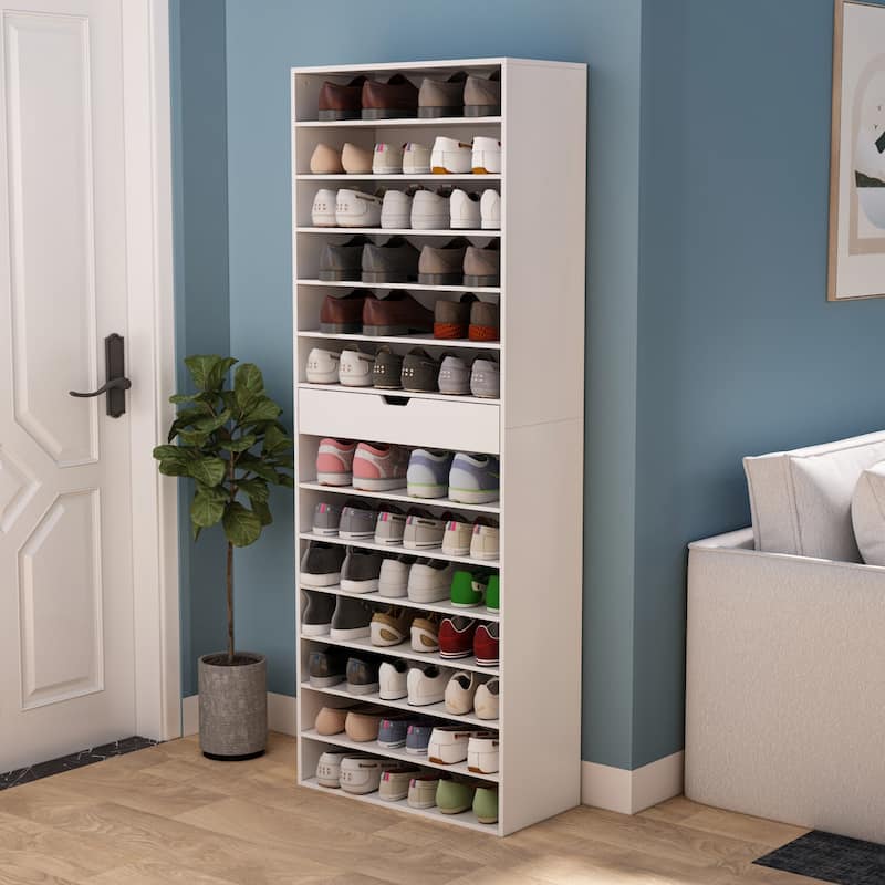 Timechee Shoe Rack Multi Layer Shelf Entrance Storage Shoe Cabinet