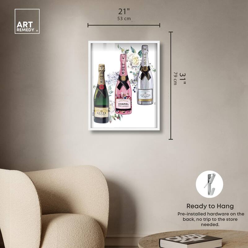 Doll Memories - Champagne Floral Shadowbox by Art Remedy