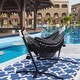 preview thumbnail 13 of 86, Double Cotton Hammock with Space Saving Steel Stand