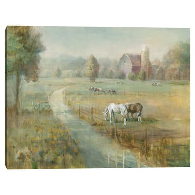 Tranquil Farm by Danhui Nai Canvas Art Print