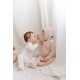 preview thumbnail 10 of 11, Ely's & Co. Organic Cotton Embroidered Collar Collection - Footie + Bonnet
