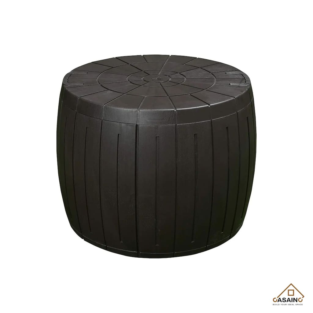 23 in. W x 23 in. D x 18 in. H HDPE Outdoor Storage Cabinet - N/A