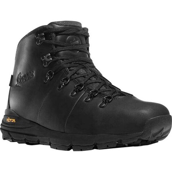 Danner Men's Mountain 600 4.5" Hiking Boot Carbon Black Full Grain Leather