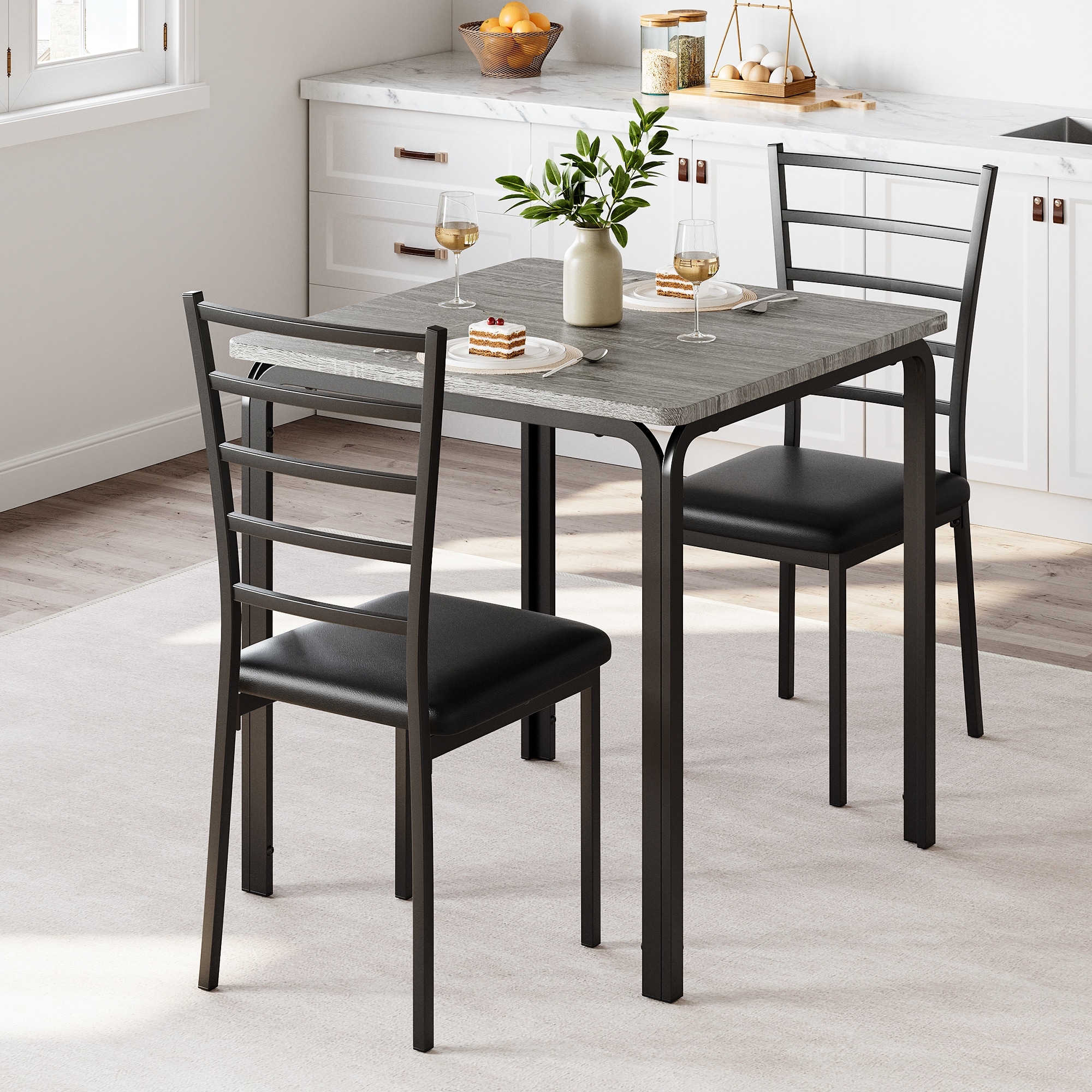 Small Square kitchen Dinner Table Set for 2 Bed Bath Beyond 39889268