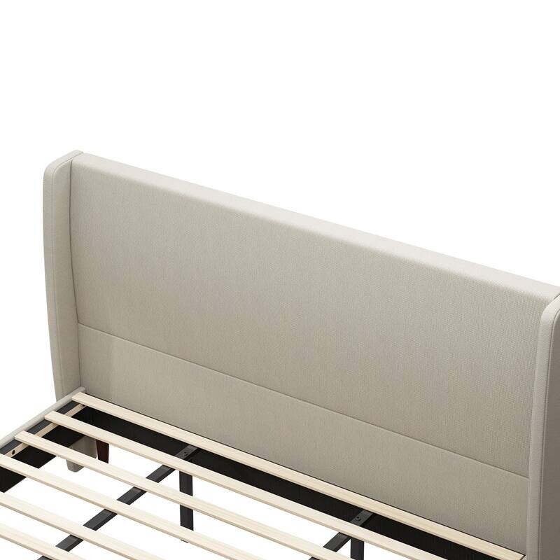 Upholstered Platform Bed Frame Bedroom Platform Bed