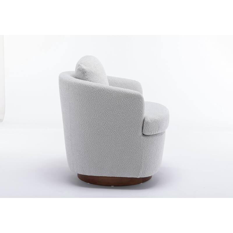 Fabric Swivel Accent Chair