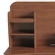 preview thumbnail 17 of 17, Kids Desk with Chair, Student Desk Multi-Tier Organizer, Solid Wood Bookshelf with Drawers