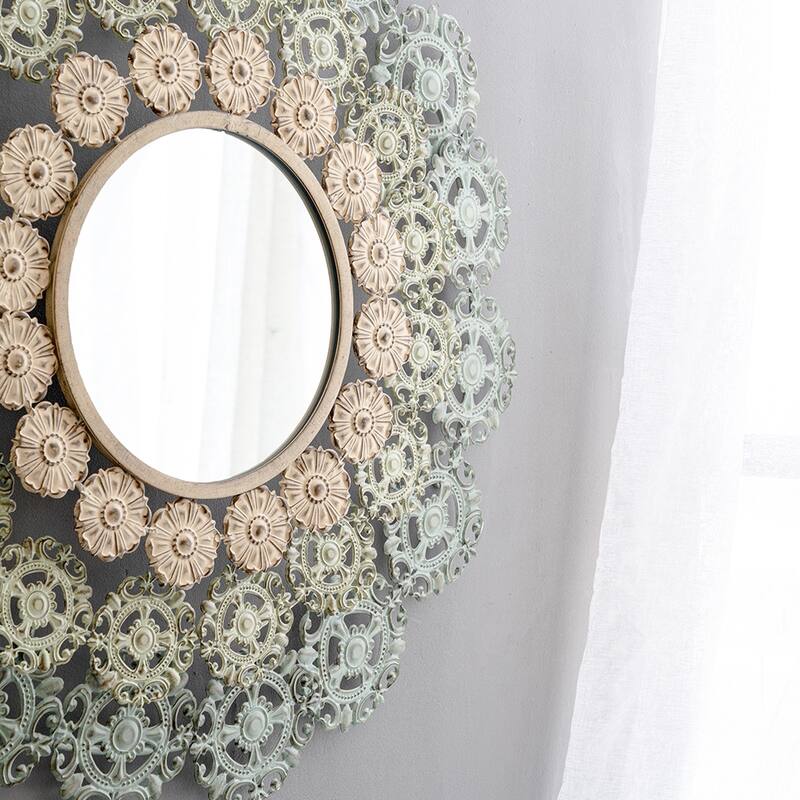 D38x3.5" Mcguire Medallion Mirror