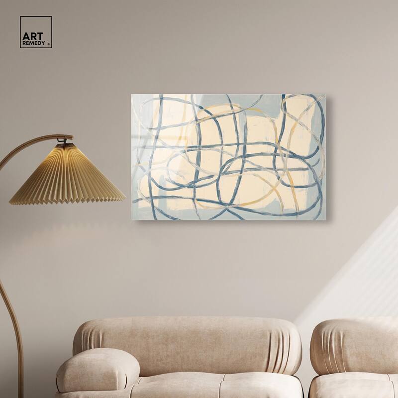 Unbroken Line I Acrylic by Art Remedy, Ready to Hang