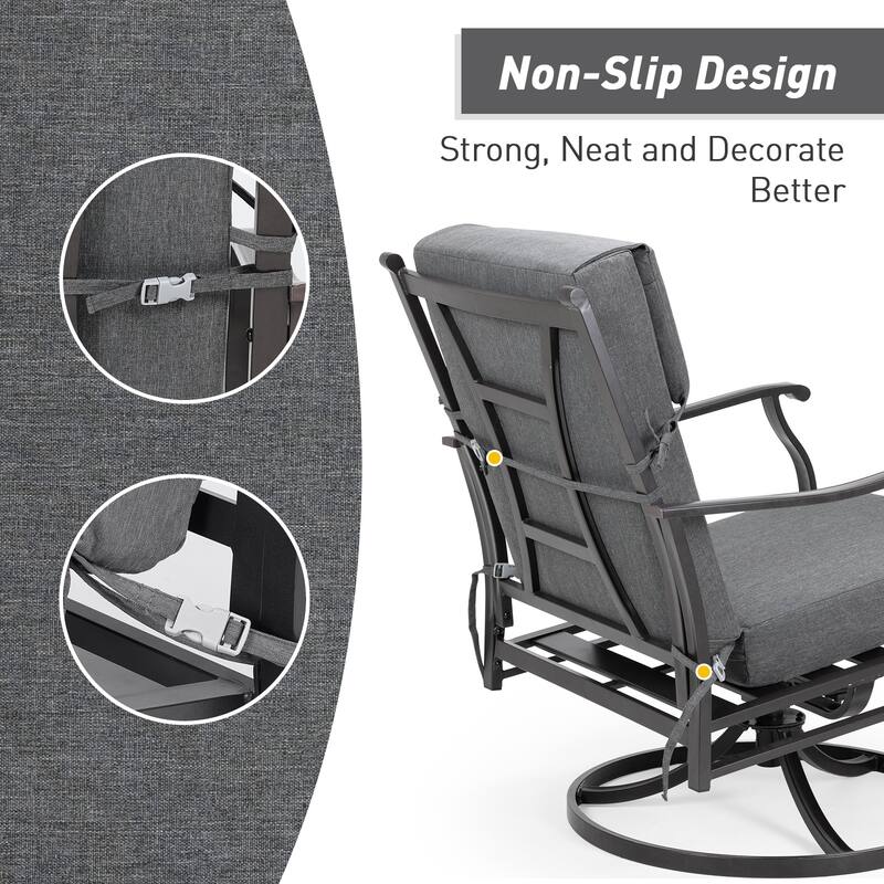 Aoodor 4.1" Outdoor Seat / Back Cushion