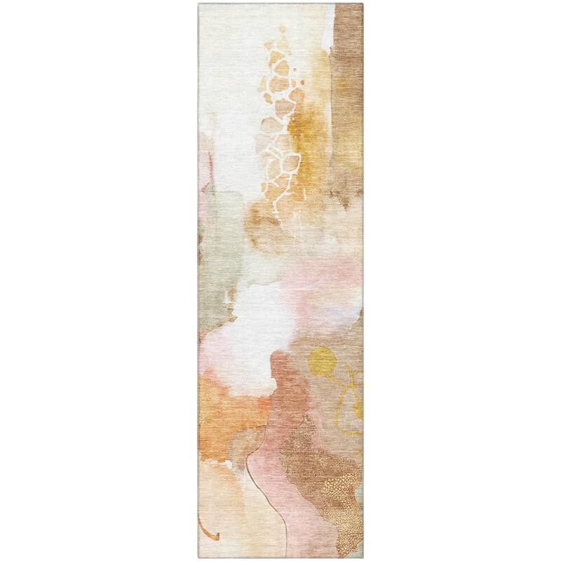 Premium Washable Super Soft Abstract Contemporary Mayfield Rug