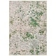 preview thumbnail 60 of 106, SAFAVIEH Monaco Shiloh Boho Abstract Modern Watercolor Area Rug 4' x 6' - Green/Blue - Rectangle