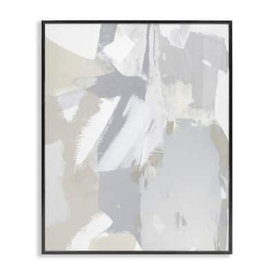 Stupell Neutral Tones Grey & Beige Framed Giclee Art Design By Rachel Springer