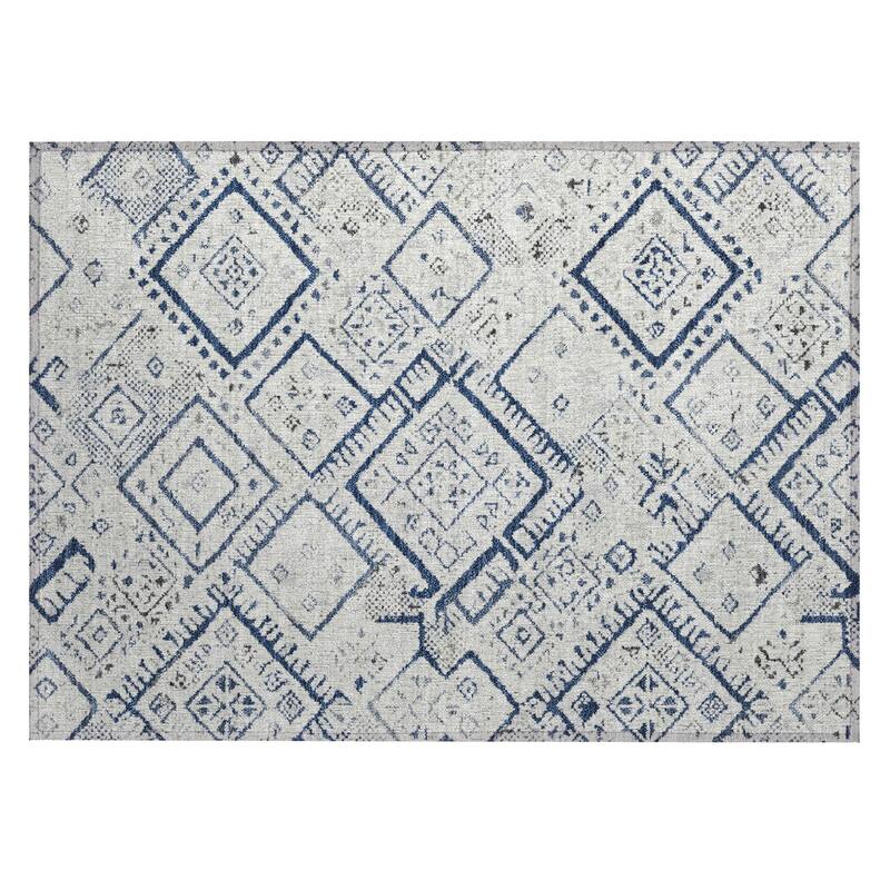 Machine Washable Indoor/ Outdoor Global Andes Chantille Rug