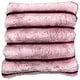 preview thumbnail 2 of 2, Chinchilla Stripped Faux Fur Throw Pillow, 20x20 Inches - 20 x 20 Inches Burgundy