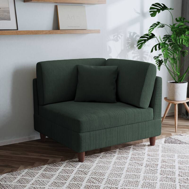 Free Combination Multi-Shaped Corduroy Sofa Modular