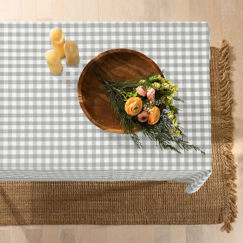 Achim Buffalo Check Tablecloth