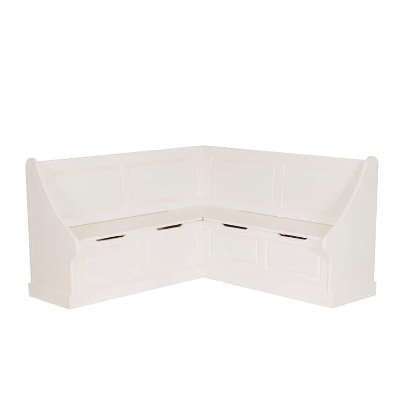 Josie White Corner Breakfast Nook