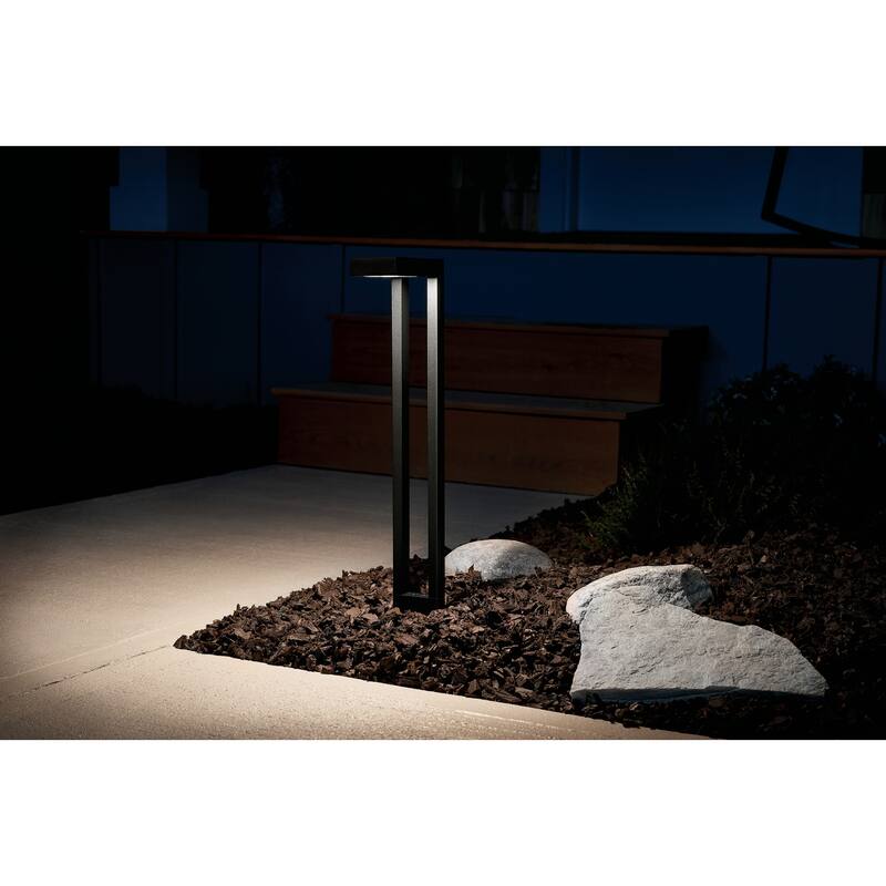 Kichler Lighting Two Arm Contemporary Path Light in Black Brass - 22