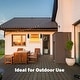 preview thumbnail 4 of 10, Costway 1500W Infrared Patio Heater Remote Control 24H Timer