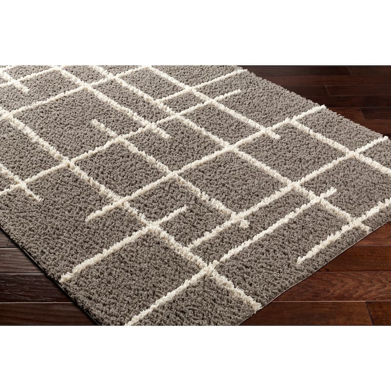 Maryland Shag Moroccan Tribal Area Rug