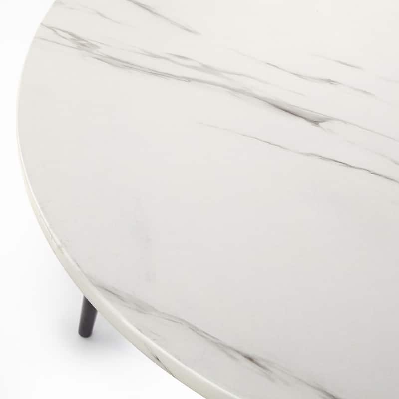Lifestorey Bertona Faux Marble Dining Set