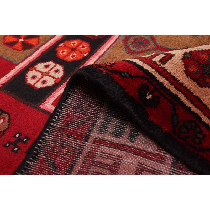 ECARPETGALLERY Hand-knotted Konya Anatolian Black, Red Wool Rug - 4'7 x 7'10