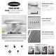 preview thumbnail 3 of 11, Cosmo 30 in. Ducted Under Cabinet Range Hood with 380 CFM, 3 Fan Speeds - 30 in.