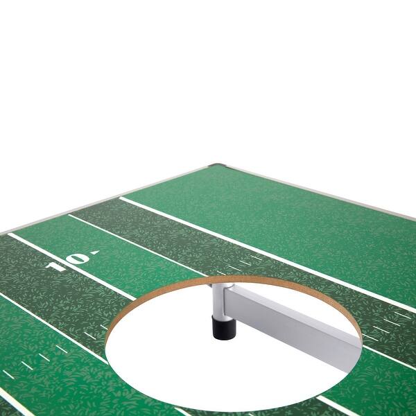 Shop Bean Bag Toss Game Outdoor Portable Cornhole Style Football