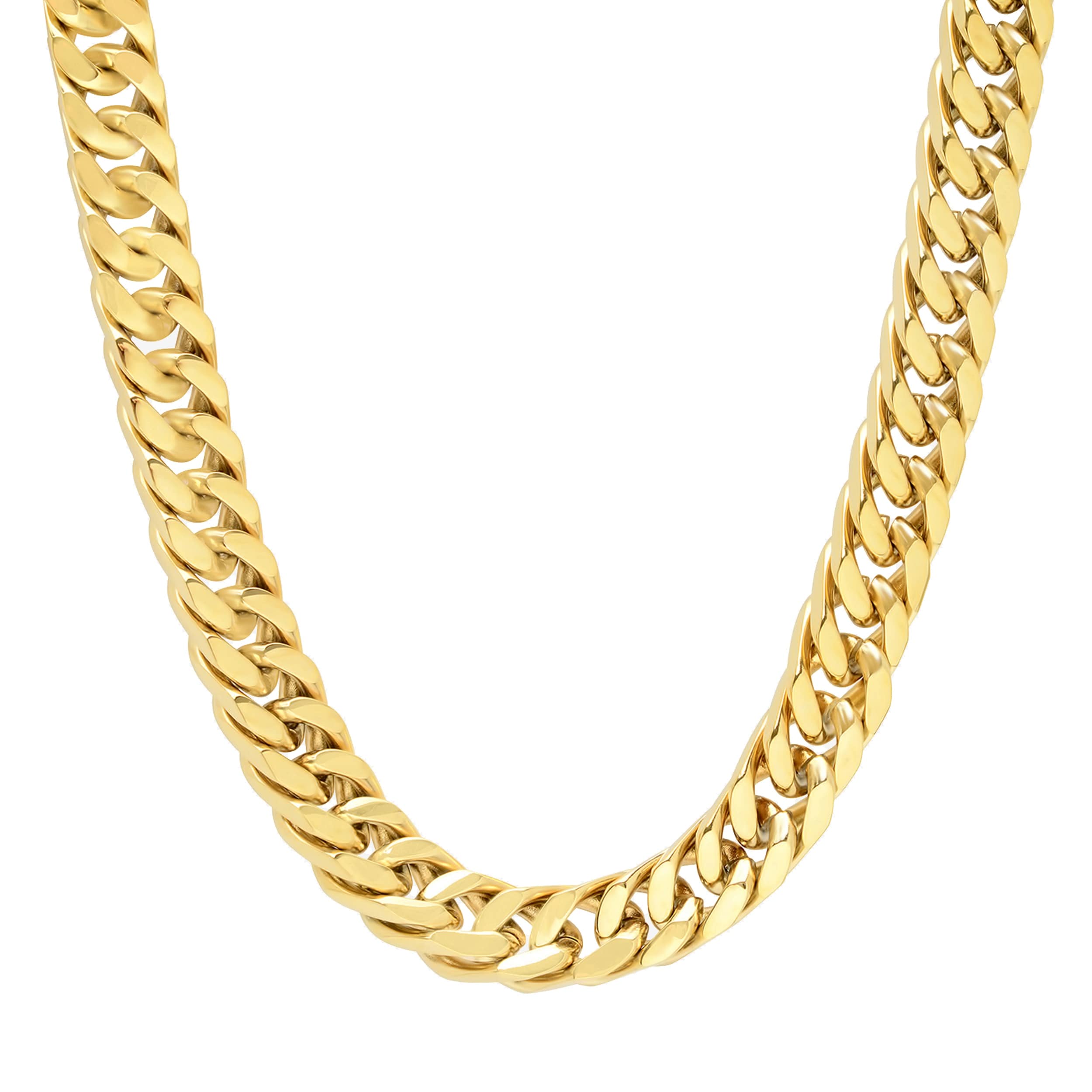 Steel Nation Stainless Steel Block Curb Chain
