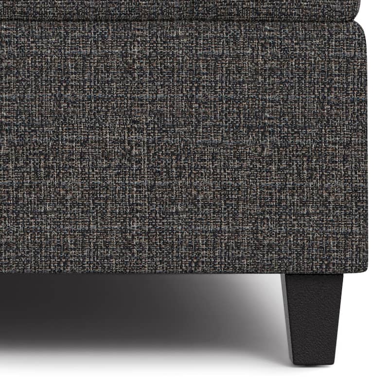 WYNDENHALL Elliot 40 inch Wide Transitional Square Table Ottoman