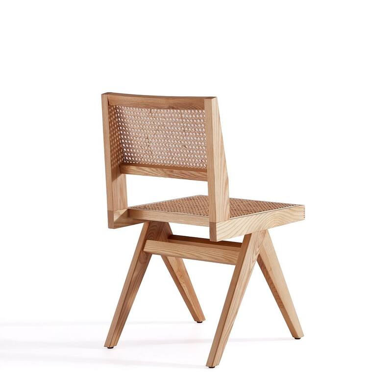 Manhattan Comfort Rockaway Hamlet Modern 70.86 Solid Wood Dining Set